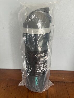 NWT 24 oz Owala Insulated Water Bottle - Froggy tide colorway